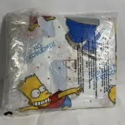 The Simpsons 3 Piece Twin Sheet Set DreamStyles 1990 Vintage Homer Bart New