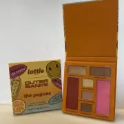 2 X Lottie London x Outer Banks The Pogues Face & Eyeshadow Palette, Pink, Golds