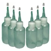 6 Pack of Gold Pan Panning Sniffer Snuffer Bottle