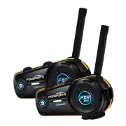 2X FX8 PRO Motorcycle Intercom Helmets Bluetooth Headset Quick Pairing 3 Sounds