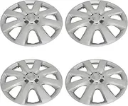4PCS 5-I Silver Wheel Hub for 307 308 2008 - Sporty Easy Installation Hub Replacement