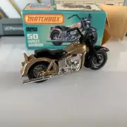Matchbox Superfast No. 50, Harley Davidson Superb Pristine Mint Condition