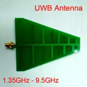 New 15W 1.35GHz-9.5GHz UWB Antenna Logarithmic Antenna