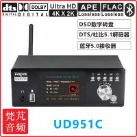 在飛比找樂天市場購物網優惠-【台灣公司保固】DTS杜比全景聲解碼器5.1音頻解碼器DSD