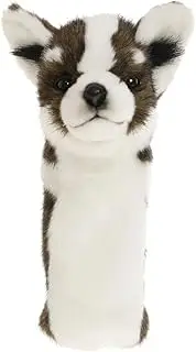 Hansa BH8177 Headcover Gray Hansa Utility Plush Animal Husky
