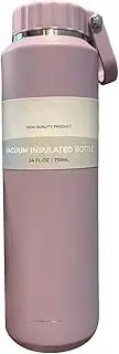 Insulated Bottles Stainless Steel Hiking Flask, 24 Oz 3.23 x 3.23 x 9.8 Inches, Vacuum Sealed Leak-Proof Portable Bottle, Sturdy Hydration Container for Gym Cycling Camping Outdoor
