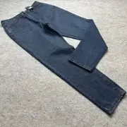 One Teaspoon Jeans Women 31 Fox Black Legend Mom Fit Dark Wash High Waist 29.5"