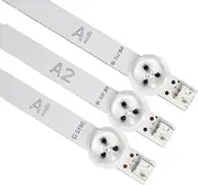 Compatible with LG-backlightfor LG 32inch LCD Back Light (6916L-1204A A1)(- 1105A A1)(- 1437A B2)(- 1426A B1)(- 1(2PCS=7LED1PCS 8LED)