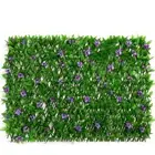 Expandable Fence Garden Privacy For Balcony Terrace Artificial Ivy Fence Panel