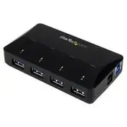 StarTech 4-Port USB 3.0 (5Gbps) Hub w/ 2.4A Dedicated Fast-Charge Pt - ST53004U1C