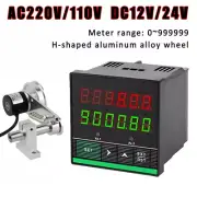 H-shaped Wheel Electric Digital Display Length Counter Meter Measurement Roller