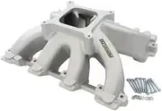Aeroflow GM LS Carby Hi Rise Intake Manifold Cathedral Non EFI LS1Ls2 Natura Aeroflow - AF6040-5005