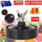 For Nutri Ninja Auto IQ Blade AU 7-Fin Replacement Parts Steel Extractor Blender