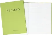 Green Military Log Book, 8” x 10.5” - 192 Pages, Record Book for Record Keepi...