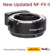 Fringer NF-FX II AF Lens Adapter For Nikon F Lens to Fujifilm Fuji X-T3 Camera