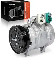 Frankberg Air Conditioning Compressor with Clutch Petrol Compatible with Getz TB 1.1L (46 KW/63 HP) 2002-2005 Getz TB 1.1L (49 KW/67 HP) 2005-2009 977011C100, Includes Oil Pre-Tyre