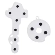 2pcs/set Transparent controller conductive rubber pad contact pad for XBOX360=y=