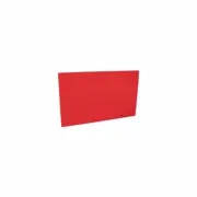 Cutting / Chopping Board 250x400x13mm Red Polyethylene HACCP Colour Coded