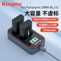 在飛比找蝦皮購物優惠-DMW-BLJ31GK電池適用於Panasonic松下全幅D