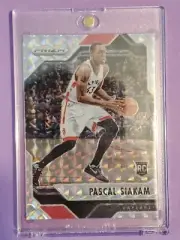 2016-17 Mosaic Prizm Pascal Siakam Rookie Card #72 Invest mag included