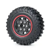 4* Beadlock Tires/Wheels Rim For RC 1/24 Axial SCX24 90081 00001 00002 Jimny C