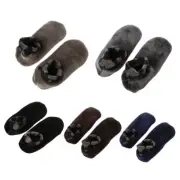 Men Thicken Winter Warm Socks Non Slip Elastic Indoor Floor Socks Slipper