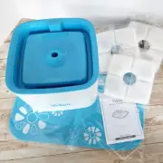 Veken Cube Flower Pet Fountain 84oz/2.5L NIB Automatic Cat Dog Water Dispenser