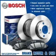 Front Bosch Disc Rotors + Brake Pads for Audi A8 4E D3 6.0L S8 4E2 Quattro 5.2L (for: Audi)