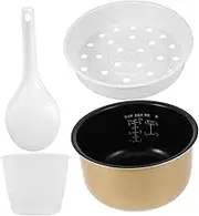 CLISPEED Non-stick Rice Cooker Inner Pot Replacement Multi-use Cooking Pot for Electric Cookers Compatible with Various Models Kitchen Accessory