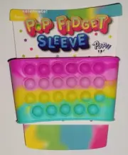Pop Fidget Sleeve For The Wrist NEW Pastel Rainbow