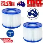 2PCS Replacement Bestway VI Filter Cartridge Inflatable Lay-Z-Spa Filters 5832AL