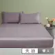 澳洲Simple Living 雙人600織台灣製天絲床包枕套組(千黛紫)