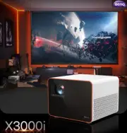 BENQ X3000i 4 LED 4K Gaming Projector 3000 Lumen 240Hz HDR-PRO 3D AndroidTV 10W