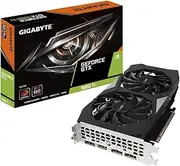 GIGABYTE GeForce GTX 1660 Ti OC 6G 192-bit GDDR6 DisplayPort 1.4 HDMI 2.0B with Windforce 2X Cooling System Graphic Cards- Gv-N166TOC-6GD
