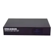 Video Encoder 4KP30 H.265 NDI SRT RTMP NDI Encoder for IP Camera Live Streaming