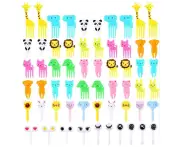 Food Fruit Fork Picks for Kids Cute Animals Bento Box Decor ForksCake Little Forks Dessert Forks
