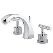Kingston Brass KS498.CML Manhattan 1.2 GPM Widespread Bathroom - Chrome