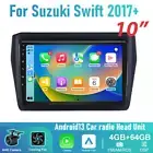 10'' Wireless Carplay Android Auto Head unit Car Radio For Suzuki Swift 2017+