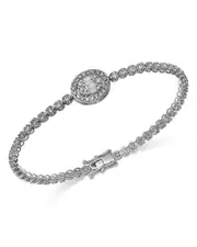 Bloomingdale's Fine Collection Diamond Bracelet in 14K White Gold, 2.00 ct. t. w.