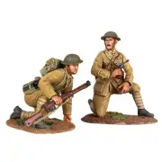 W. Britain - WWI "Move Up" 1916-1917 British Infantry Officer and Infantry 23073