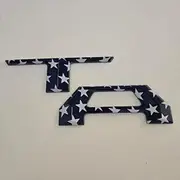 EyeCatcher PRO Series Tailgate Insert Letters Compatible with 2024-2025 Tacoma (RWB USA Flag)