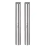 2pcs Go No-Go Plug Gage 6.3mm Gauge Dia Gcr15 Bearing Steel 0.001mm Precision
