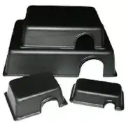 Rectangular Hide Box for Reptiles & Snakes - Durable Plastic - by Jungle Bob