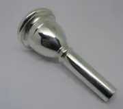 DEG Marty Erickson Signature Tuba Mouthpiece ME3, Silver Plated. NOS