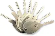 9pcs Comb Shape Lock Pick Tool for Lock,Comb Lock Pick Set