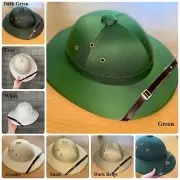 Vietnamese Army Non Coi Vintage Historical Wide-Brimmed Hat: Durable, Waterproof