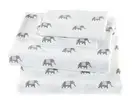 NWT London Kaye Full/Double Size Sheet Set Cute Elephant Pattern.