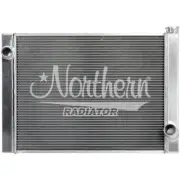 204144 Northern Race Pro Radiator - 27 3/8 x 18 7/8 x 2 GM Single Row