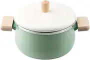 Soup Pot Casserole Porcelain Soup Pot Milk Pot Household Thickened Rice Paste Enamel stew Pot Anti-scalding Thickened Enamel Pot