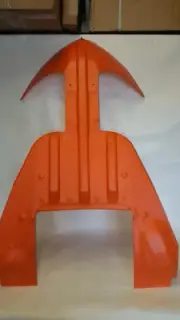 Arctic Cat skid plate 4639-569 Orange F5, F570, F6, F8, F1000, Lynx and Lynx LT